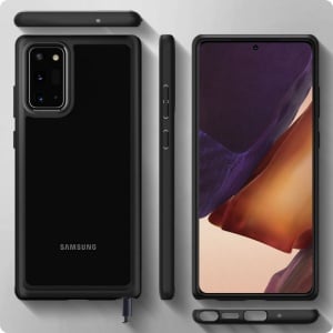 Husa Samsung Galaxy Note 20 - Spigen Ultra Hybrid-Negru Mat - Img 7