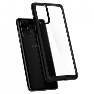 Husa Samsung Galaxy S20 Plus- Spigen Ultra Hybrid-Negru Mat - Img 2