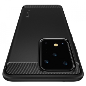 Husa Samsung Galaxy S20 Ultra - Spigen Rugged Armor -Neagra - Img 2