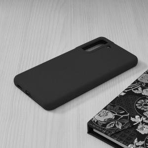 Husa Samsung Galaxy S21 FE Soft Edge Silicone Black - Img 4