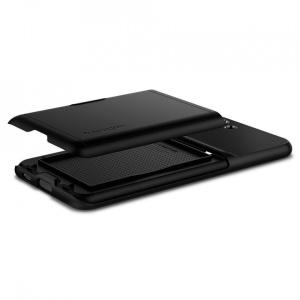 Husa Samsung Galaxy S21 Plus-Spigen Slim Armor CS Neagra - Img 4