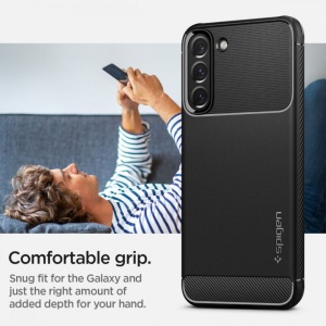 Husa Samsung Galaxy S22 Plus - Spigen Rugged Armor -Neagra - Img 5
