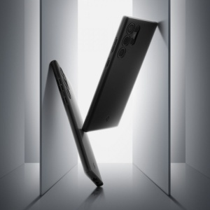 Husa Samsung Galaxy S22 Ultra - Spigen Thin Fit -Black - Img 4