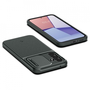Husa Samsung Galaxy S23 FE Spigen Optik Armor Abys Green - Img 5