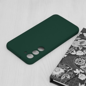 Husa Samsung Galaxy S23 Plus Soft Edge Silicone Verde inchis - Img 4