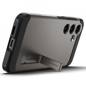 Husa Samsung Galaxy S24 Plus Spigen Tough Armor Gunmetal - Img 4