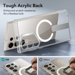 Husa Samsung Galaxy S24 Ultra ESR Boost Flickstand HaloLock Clear - Img 7