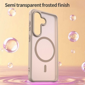 Husa Samsung Galaxy S26 HaloFrost Magsafe gold - Img 3
