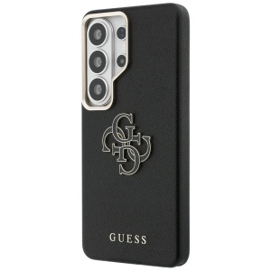 Husa Samsung Galaxy S26 Ultra Guess Grained Big 4G Metal Logo Neagra - Img 4