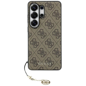 Husa Samsung Galaxy S26 Ultra Guess Hardcase 4G Classic Logo Charm Maro - Img 2