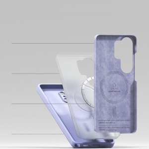 Husa Samsung Galaxy S26 Ultra Ringke Silicone Magnetic Magsafe Lavender - Img 4