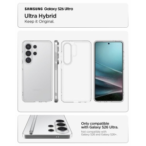Husa Samsung Galaxy S26 Ultra Spigen Ultra Hybrid transparenta - Img 11