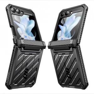 Husa Samsung Galaxy Z Flip 5 Supcase Unicorn Beetle Pro Neagra - Img 3