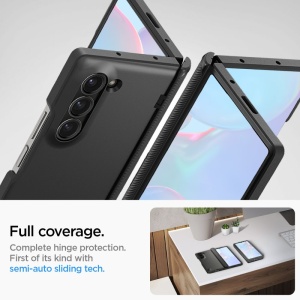 Husa Samsung Galaxy Z Fold 6 -Spigen Slim Armor PRO Neagra - Img 4