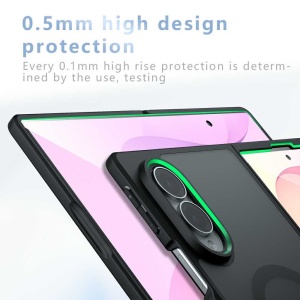 Husă Samsung Galaxy Z Fold 8 - Techsuit - PureFrost MagSafe - Frosted Black - Img 6
