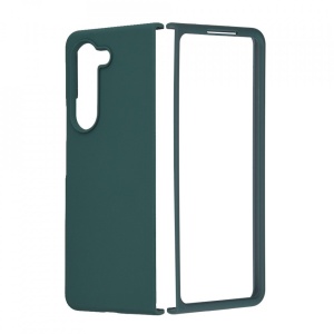 husa pentru Samsung Galaxy Z Fold5 din silicon verde inchis