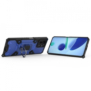Husa Xiaomi Mi 11 Lite - Honeycomb Armor- Blue - Img 6