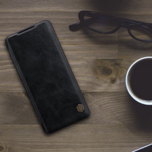 Husa Xiaomi Mi 11- Nillkin Qin Leather Case Neagra - Img 7