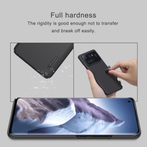 Husa Xiaomi Mi 11 Ultra -Nillkin Super Frosted Shield Case Albastra - Img 5