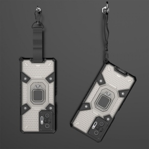 Husa Xiaomi Redmi 10 - Honeycomb Armor- Black - Img 8
