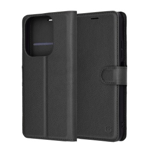 Husa Xiaomi Redmi 15C Leather Folio Neagra - Img 2