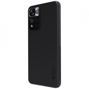 Husa Xiaomi Redmi Note 11 Pro+ - Nillkin Super Frosted Shield Pro Neagra - Img 7