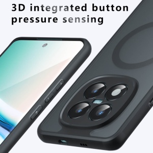 Husa Xiaomi Redmi Note 15 Pro 5G PureFrost MagSafe Frosted Black - Img 3