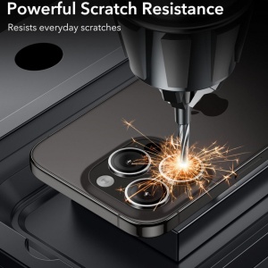 Sticla securizata pentru camera telefonului iPhone 15 Pro / iPhone 15 Pro Max ESR Armorite Camera Lens Protectors - Img 3
