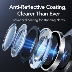 Sticla securizata pentru camera telefonului Samsung Galaxy S26 Ultra ESR Armorite Camera Lens Protectors clear - Img 2