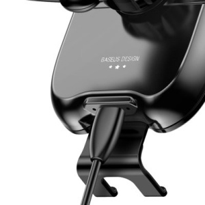 Suport auto cu incarcare wireless Baseus Smart -Negru - Img 7