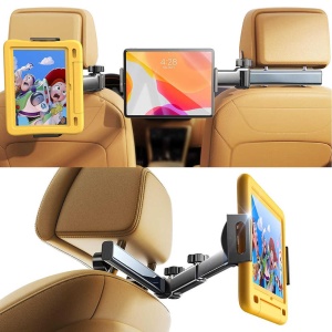 Suport Tabletă / Telefon Tetieră Lisen, Rotație 360°, Max 12.9"
