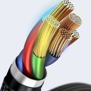 Cablu de date Baseus Cafule Type-C to Type-C, PD 2.0, 60 W, 1 m - Img 2