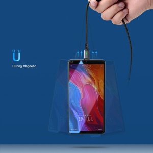 Cablu de date magnetic Elough E05 Lightning Magnetic Cable -100cm/3A Black - Img 2