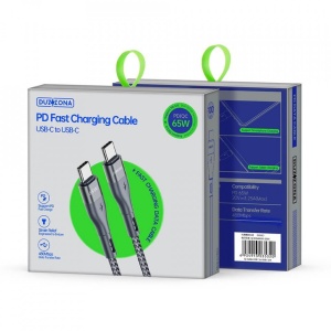 Cablu de date USB C to Type C Super Fast Charging 65W, 480Mbps, 1m Duzzona - Img 3