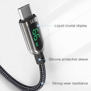 Cablu de date USB to type C Yesido CA-85 ,66W,1,2m - Img 4
