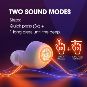 Casti wireless JBL Wave 100 ,TWS , Bluetooth 5.0 Ivory - Img 3