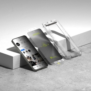 Folie sticla Privacy Samsung Galaxy S25 Ringke Easy Slide 2buc - Img 5