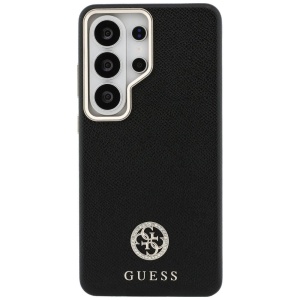 Husa Guess Samsung Galaxy S26 Ultra Rhinestone Round Logo MagSafe Neagra - Img 2