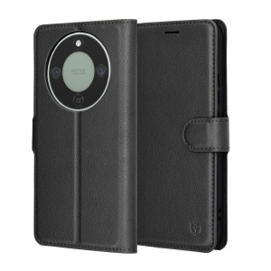 Husa Honor Magic 8 Lite Leather Folio Neagra