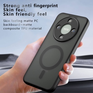 Husa Honor Magic 8 Lite PureFrost MagSafe Frosted Black - Img 5