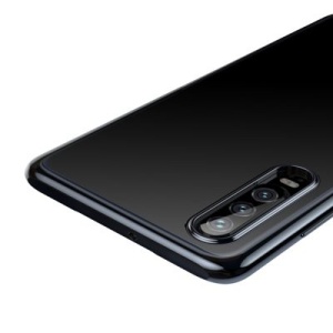 Husa Huawei P30 -Baseus Shining Case-transparenta cu negru - Img 3
