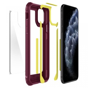 Husa Iphone 11 PRO MAX -Spigen Gauntlet -Iron Red - Img 6