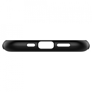 Husa Iphone 12 PRO / Iphone 12 -Spigen Slim Armor - Black - Img 5