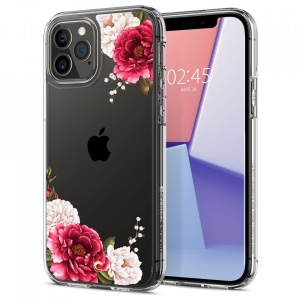 Husa Iphone 12 PRO - Spigen Cyrill Cecile -Red Floral - Img 1