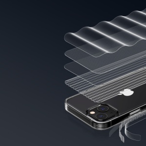 Husa iPhone 13 - Ugreen Protective Fusion transparenta - Img 6