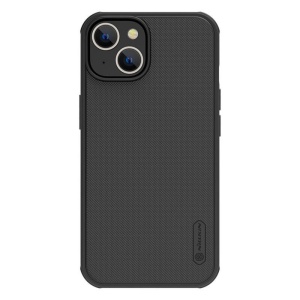 Husa iPhone 14 Plus-Nillkin Super Frosted Shield Case Neagra - Img 1