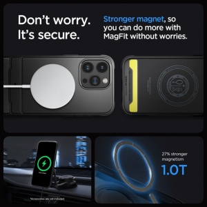 Husa iPhone 15 Pro Max Spigen Rugged Armor MagSafe - Img 6