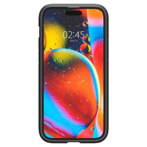 Husa iPhone 15 Spigen Tough Armor Mag Magsafe neagra - Img 8