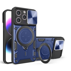 Husa iPhone 16 Pro CamGuard Pro Albastra - Img 1