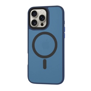 Husa iPhone 16 Pro Max HaloFrost MagSafe Deep Blue - Img 4